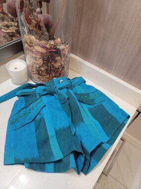 Love The Label Cotton Shorts Jemma Yarndye Sz XS NWT New